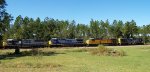 Q606 with CSXT 7382, UP5863, CSXT7608, CSXT8563 and UP4930